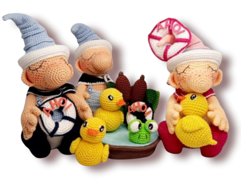 Häkelanleitung " AHOI Wichtel"