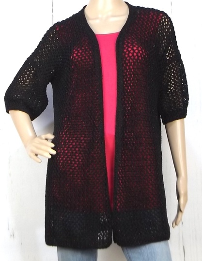 Strickanleitung Sommerweste "Black Beauty"