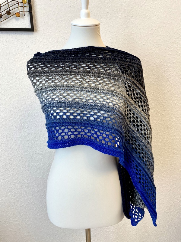 Häkelanleitung für schöne "Infinitum" Stola, Schal