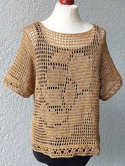 Shirt, Netzshirt "Rosen-Kavalier", alle Größen