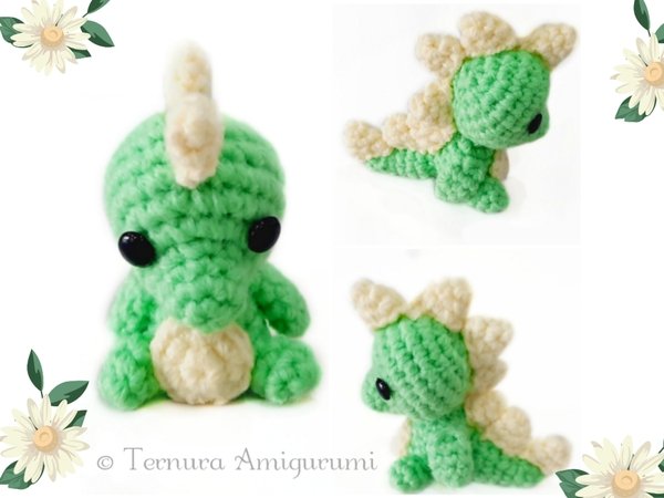 Crochet pattern Baby dinosaur