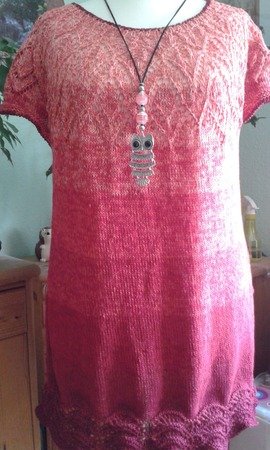Anleitung Ajour-Sommershirt "Scharhörn" Top-Down Gr. S-XXXXL