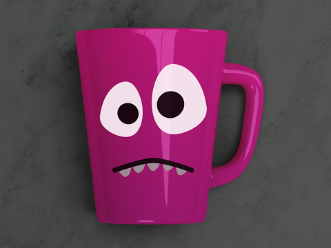 Plotterdatei "Monstergesicht"