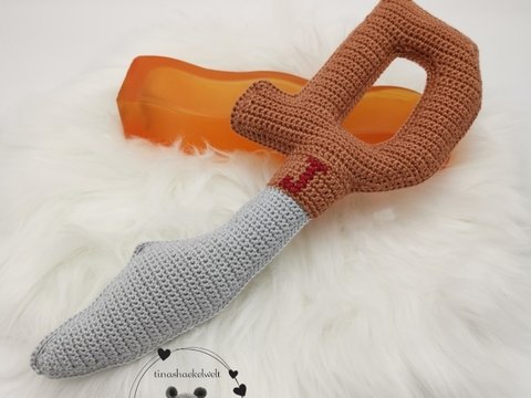 Säbel, Piratensäbel Häkelanleitung