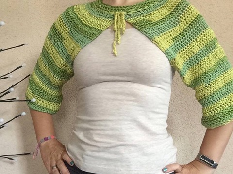 Anleitung Crop Ärmelchen "Amazonas"