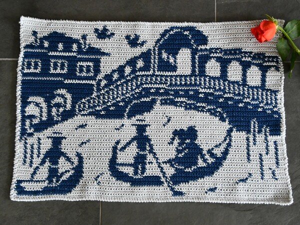 Crochet Pattern Placemat "Venetia"