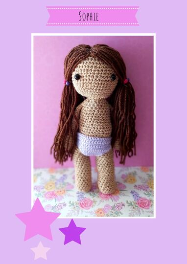 Anleitung Amigurumi Puppe "Sophie" häkeln