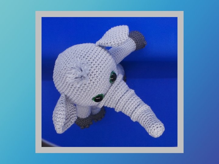 Häkelanleitung Elefant Egon