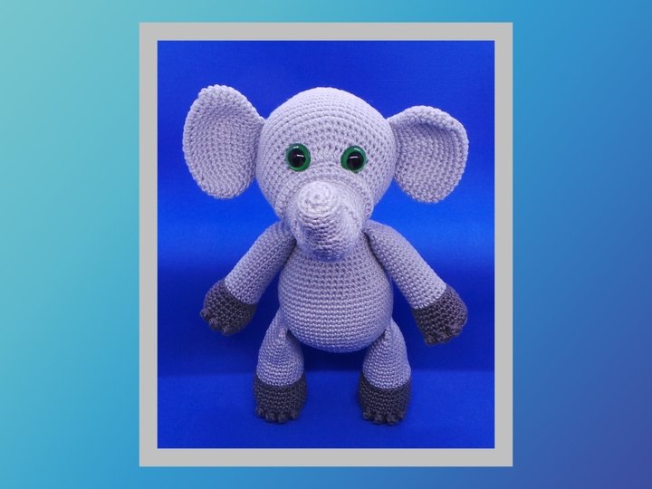 Häkelanleitung Elefant Egon