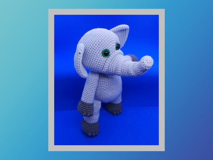 Häkelanleitung Elefant Egon