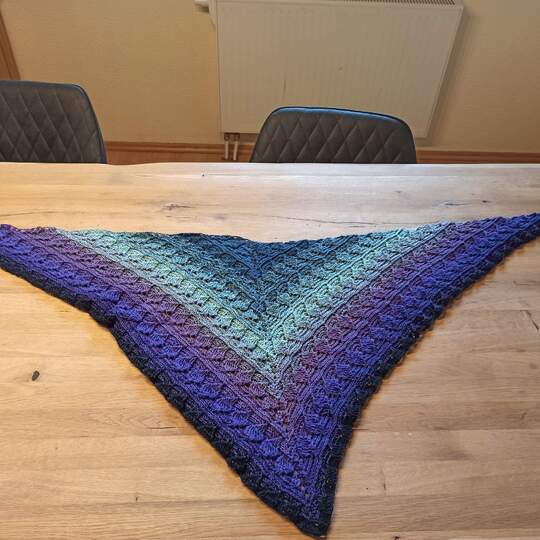 Tuch Palina häkeln Dreieckstuch