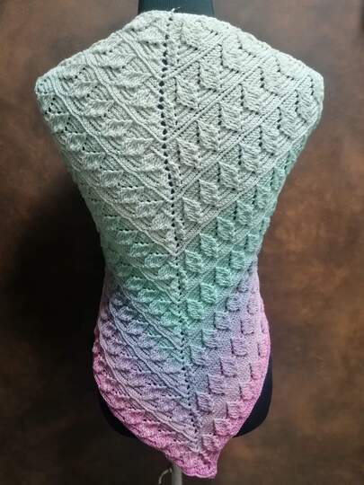 Tuch Palina häkeln Dreieckstuch