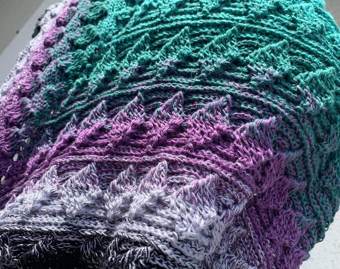 Tuch Palina häkeln Dreieckstuch