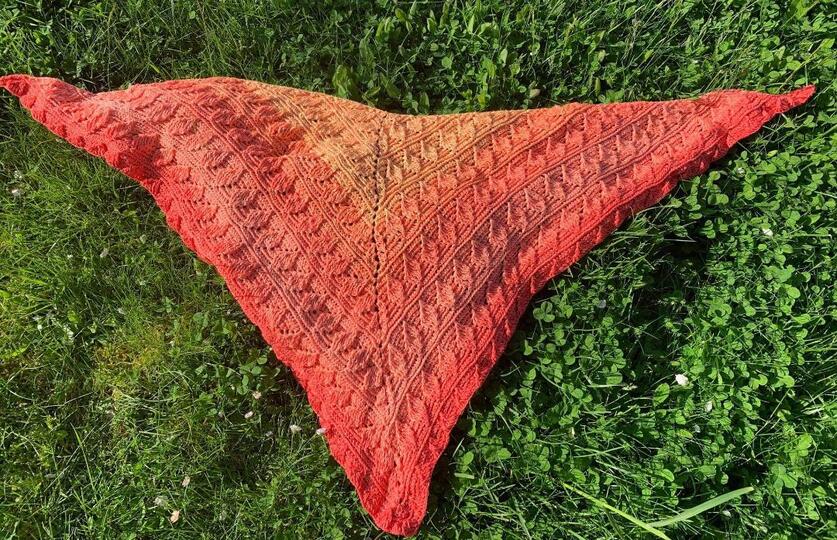 Tuch Palina häkeln Dreieckstuch