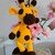 Häkelanleitung Giraffe Toto groß ca. 40 cm