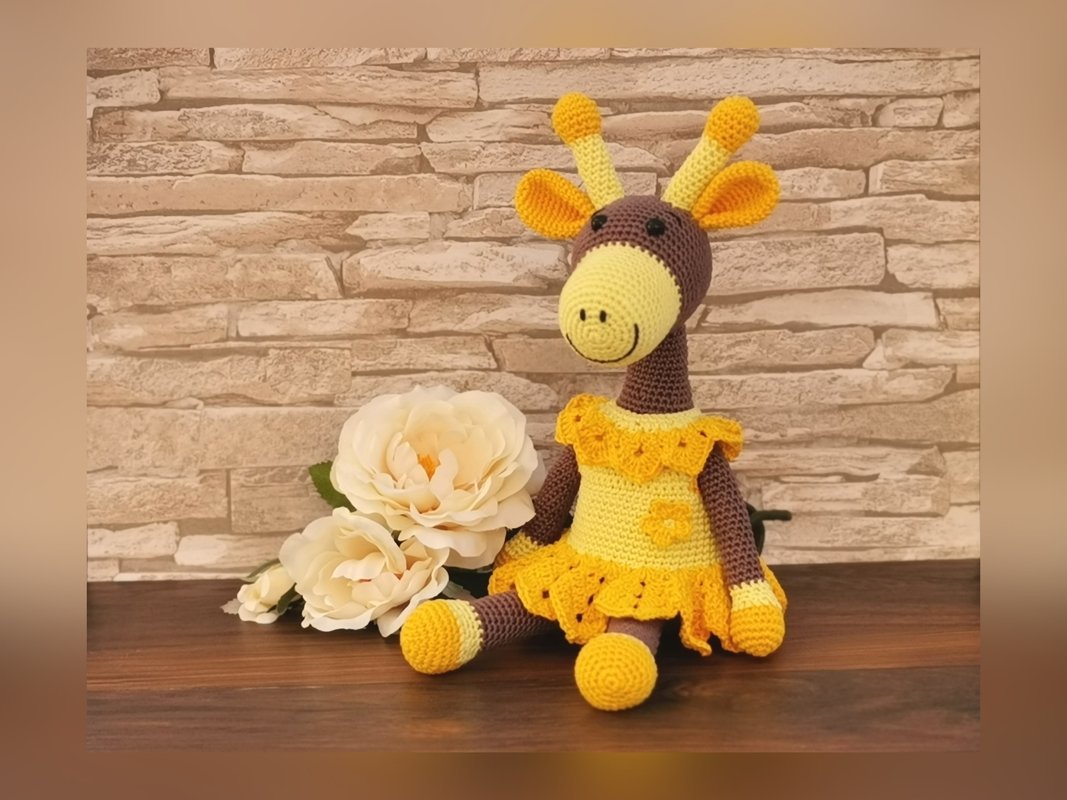 Giraffe Sunny - Häkelanleitung