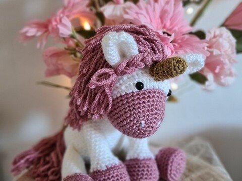 Häkelanleitung Einhorn Sparkle