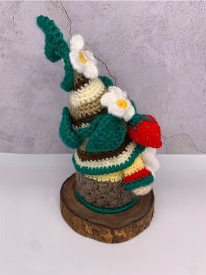Häkelanleitung Erdbeer Gnom I