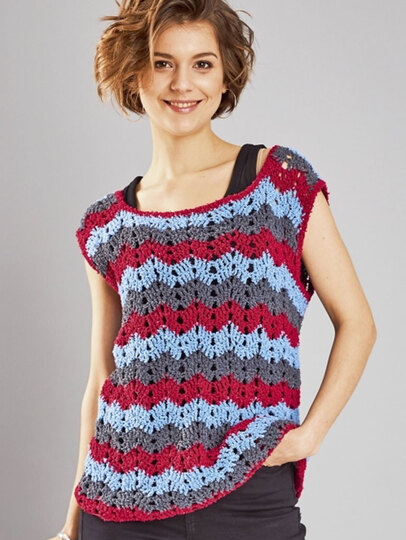 TOP CROCHET STRIPES