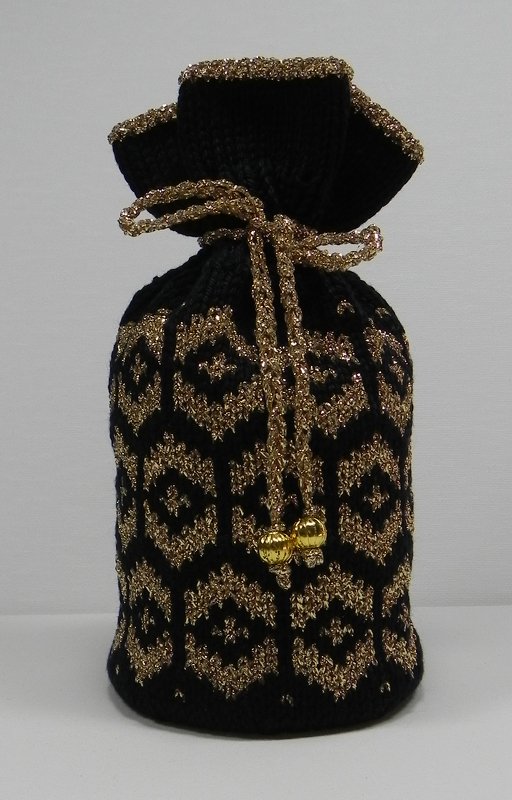 Geschenkbeutel Sternenhimmel Strickanleitung - Bild 2