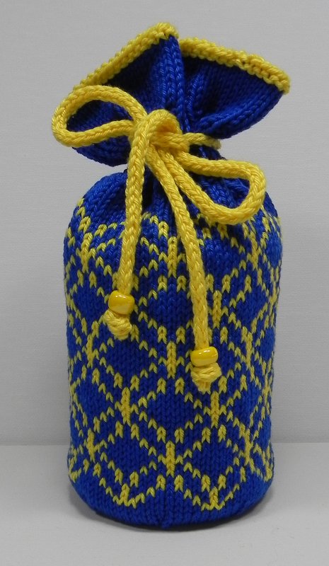 Geschenkbeutel Unendlichkeit Strickanleitung - Bild 2