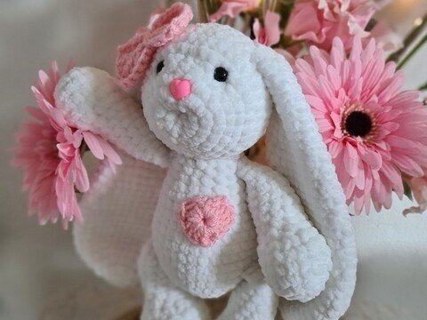 Häkelanleitung Häschen Flocke