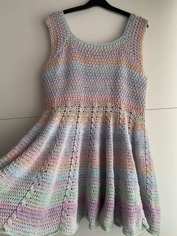 Kleid Quinn häkeln Häkelkleid