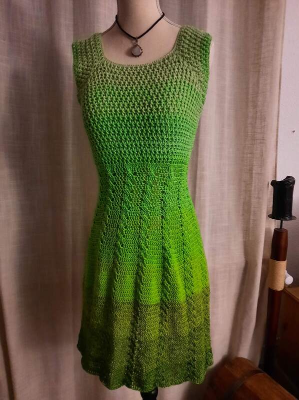 Kleid Quinn häkeln Häkelkleid - Bild 4