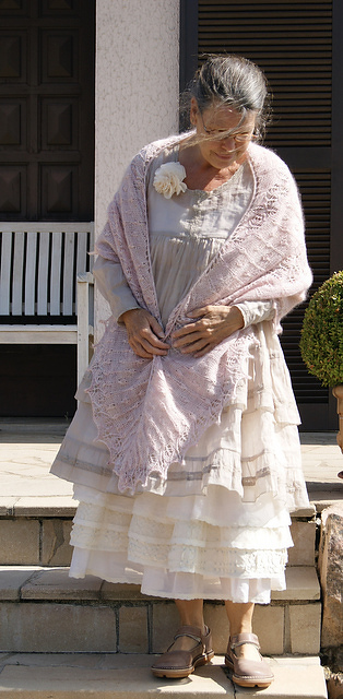 Anleitung Rosenkuss -Tuch