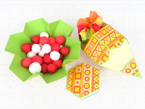 Explosionsbox für Süßigkeiten in Stiftform – Bastelanleitung und Vorlagen