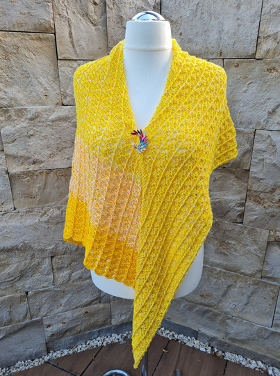 Asymmetrisches Tuch Tilda