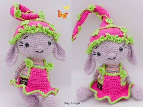 Häkelanleitung Wichtelmädchen Fynnchen