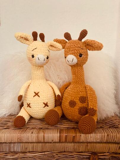 Häkelanleitung Giraffe Hazel