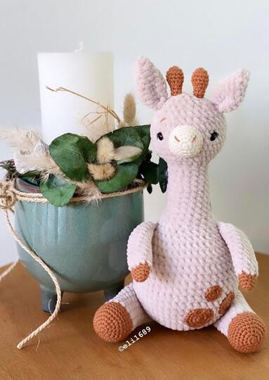 Häkelanleitung Giraffe Hazel