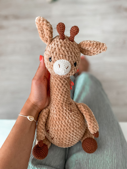 Häkelanleitung Giraffe Hazel