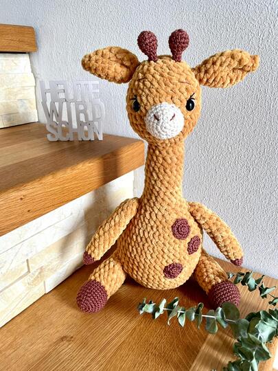 Häkelanleitung Giraffe Hazel