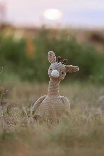 Häkelanleitung Giraffe Hazel