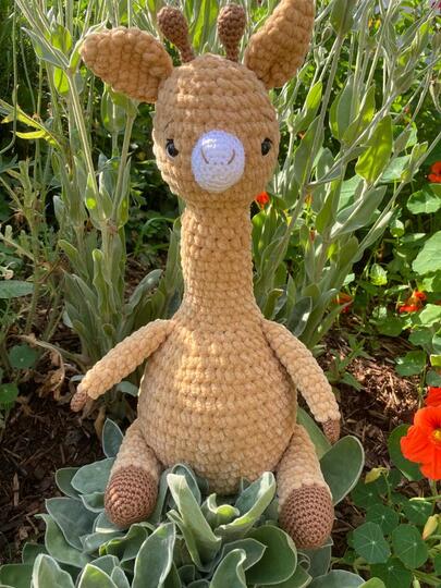 Häkelanleitung Giraffe Hazel