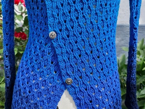 Häkelanleitung Jacke Summernight