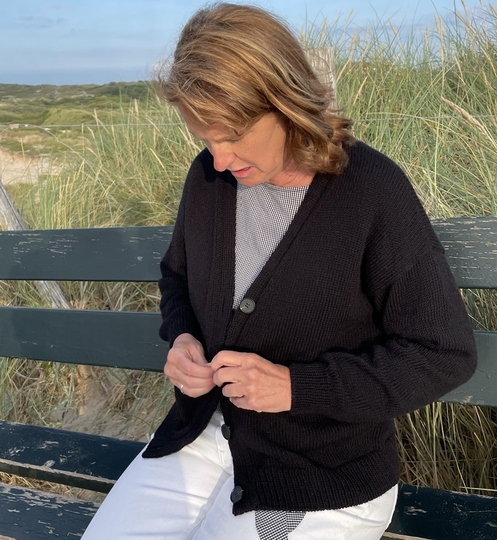 Strickjacke Smilla Strickanleitung Damen Cardigan