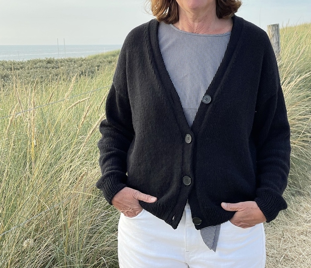 Strickjacke Smilla Strickanleitung Damen Cardigan