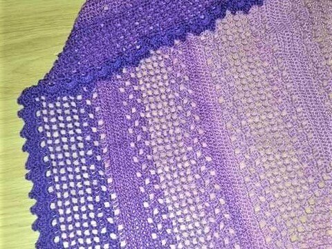 Anleitung Dumah Dreieckstuch