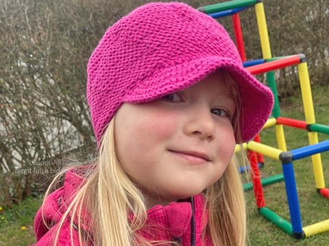 Schirmmütze häkeln, Casquette "Lieselle Anders Kiddies"- Cap, Kinderhut
