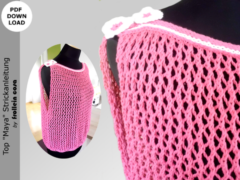 Top "Maya" Strickanleitung