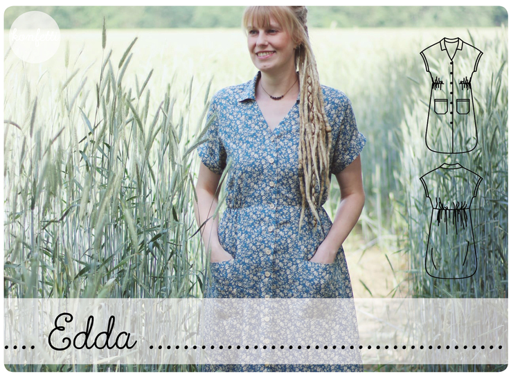 Edda Hemdblusenkleid für Damen Gr. 34-50