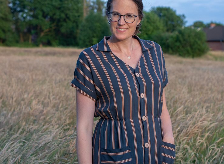 Edda Hemdblusenkleid für Damen Gr. 34-50