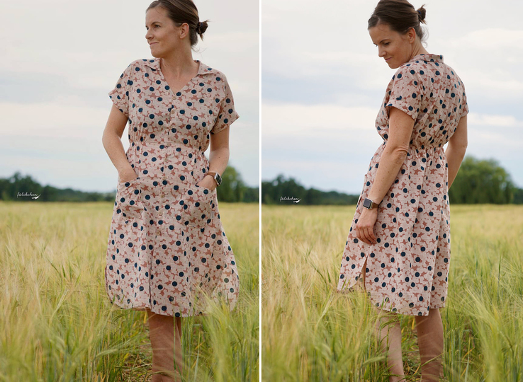 Edda Hemdblusenkleid für Damen Gr. 34-50