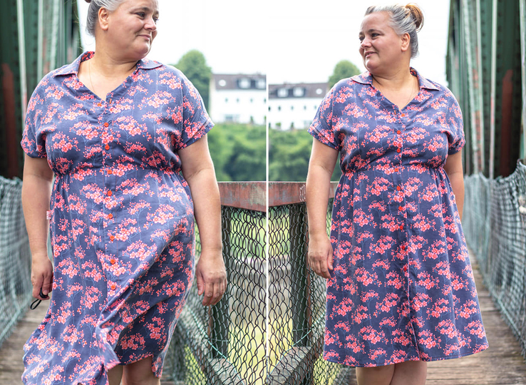 Edda Hemdblusenkleid für Damen Gr. 34-50