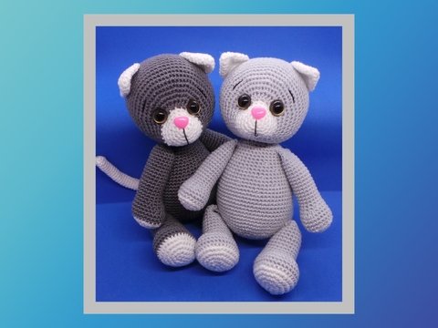 Häkelanleitung Katze Kira