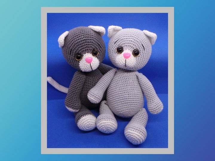 Häkelanleitung Katze Kira